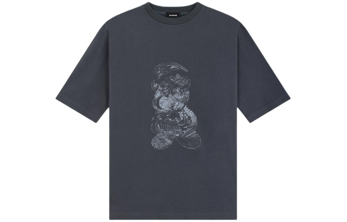 Футболка унисекс угольно-серая We11Done, серый
Футболка унисекс угольно-серая We11Done, серый