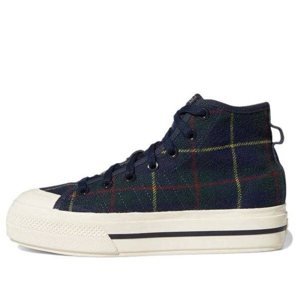 Кроссовки nizza rf platform mid Adidas, синий 
Кроссовки nizza rf platform mid Adidas, синий