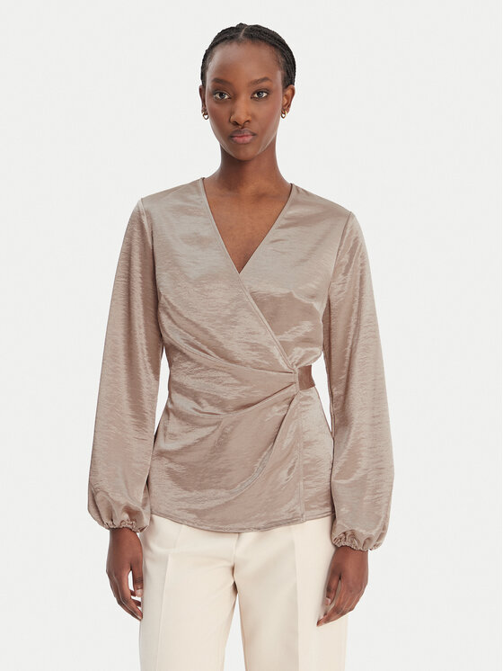 Блузка regular fit W6RH47 W2612 Guess, бежевый
Блузка regular fit W6RH47 W2612 Guess, бежевый