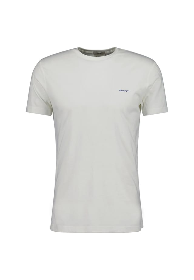Футболка - контрастный логотип круглый вырез короткий рукав хлопок вышитый логотип Gant, белый
Футболка - контрастный логотип круглый вырез короткий рукав хлопок вышитый логотип Gant, белый