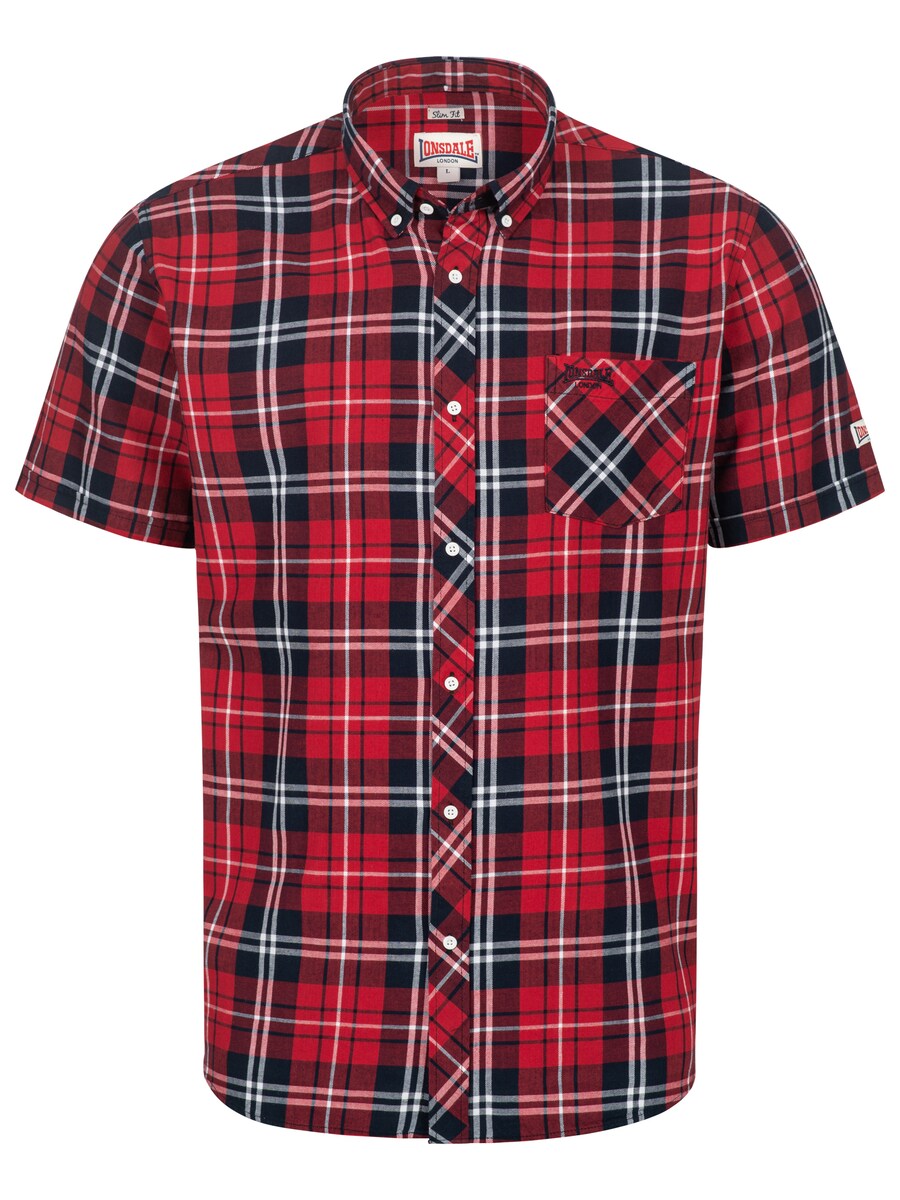 Рубашка обычного кроя на пуговицах LONSDALE BRIXWORTH, красный
Рубашка обычного кроя на пуговицах LONSDALE BRIXWORTH, красный
