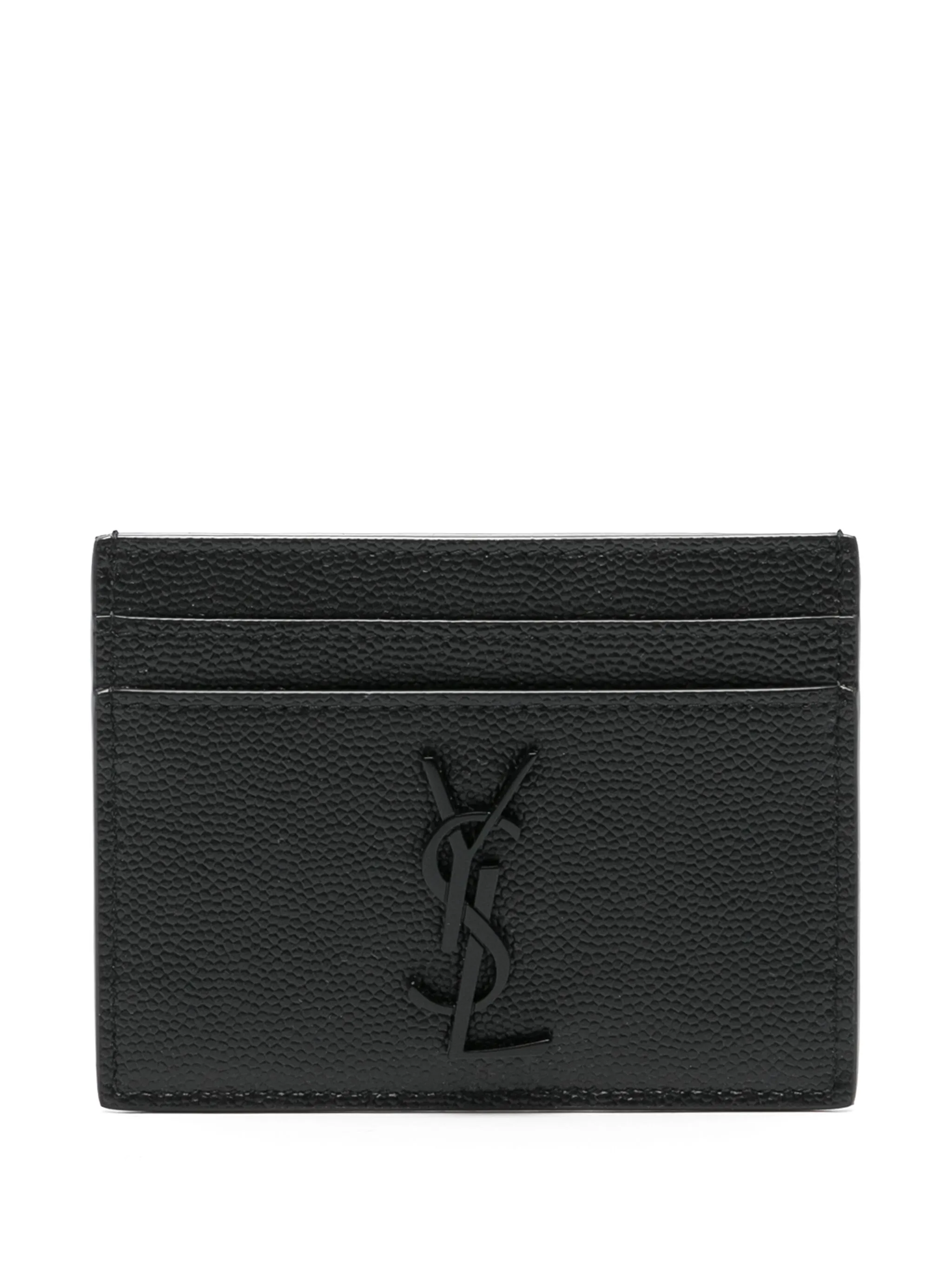 Картхолдер с логотипом Cassandre Saint Laurent, черный
Картхолдер с логотипом Cassandre Saint Laurent, черный