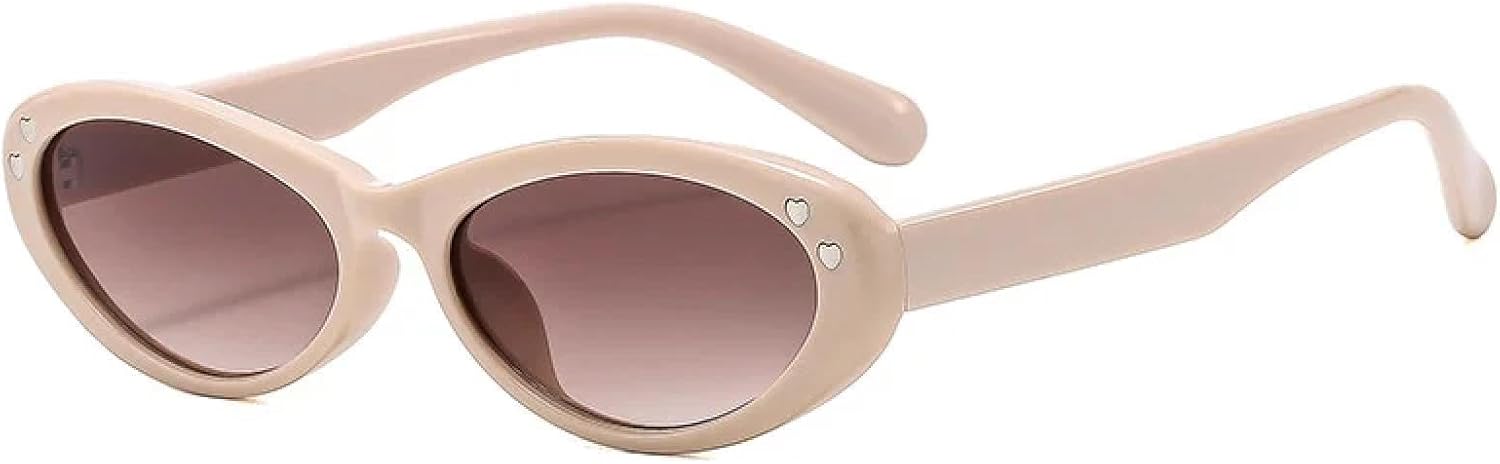 Винтажные солнцезащитные очки «кошачий глаз» для женщин, желейного цвета, маленькая оправа, ретро-очки для активного отдыха, защита от УФ-излучения UV400 VVTWSSW, Beige-brown
Винтажные солнцезащитные очки «кошачий глаз» для женщин, желейного цвета, маленькая оправа, ретро-очки для активного отдыха, защита от УФ-излучения UV400 VVTWSSW, Beige-brown