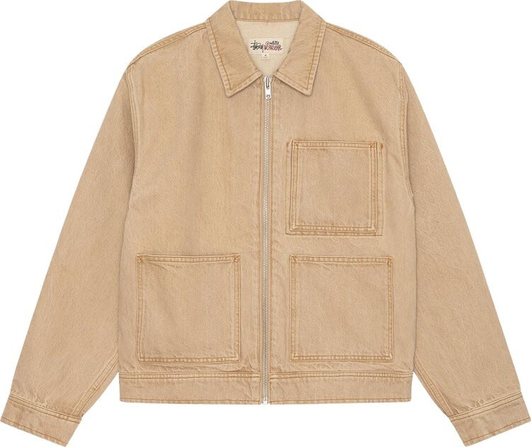 Куртка Stussy Zip Work 'Sand', загар, Коричневый, Куртка Stussy Zip Work 'Sand', загар
Куртка Stussy Zip Work 'Sand', загар, Коричневый, Куртка Stussy Zip Work 'Sand', загар