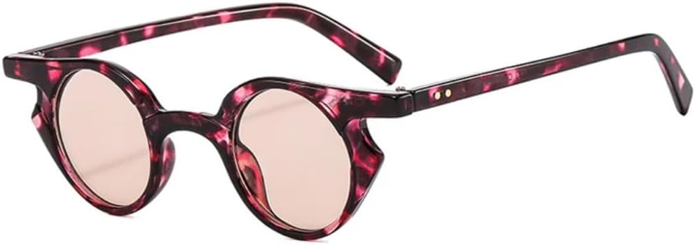 Солнцезащитные очки с защитой от УФ-излучения UV400 | Маленький панк-стиль "кошачий глаз" с круглыми разноцветными линзами | Для женщин и мужчин, для занятий спортом на открытом воздухе и вождения DSVIGF, Flower-lightbrown
Солнцезащитные очки с защитой от УФ-излучения UV400 | Маленький панк-стиль "кошачий глаз" с круглыми разноцветными линзами | Для женщин и мужчин, для занятий спортом на открытом воздухе и вождения DSVIGF, Flower-lightbrown