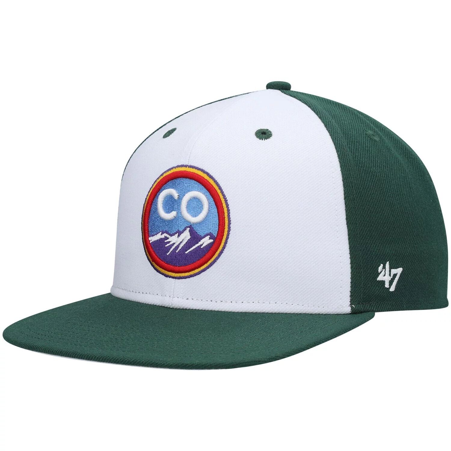 Мужская зеленая кепка Colorado Rockies 2021 '47 City Connect Captain Snapback
Мужская зеленая кепка Colorado Rockies 2021 '47 City Connect Captain Snapback