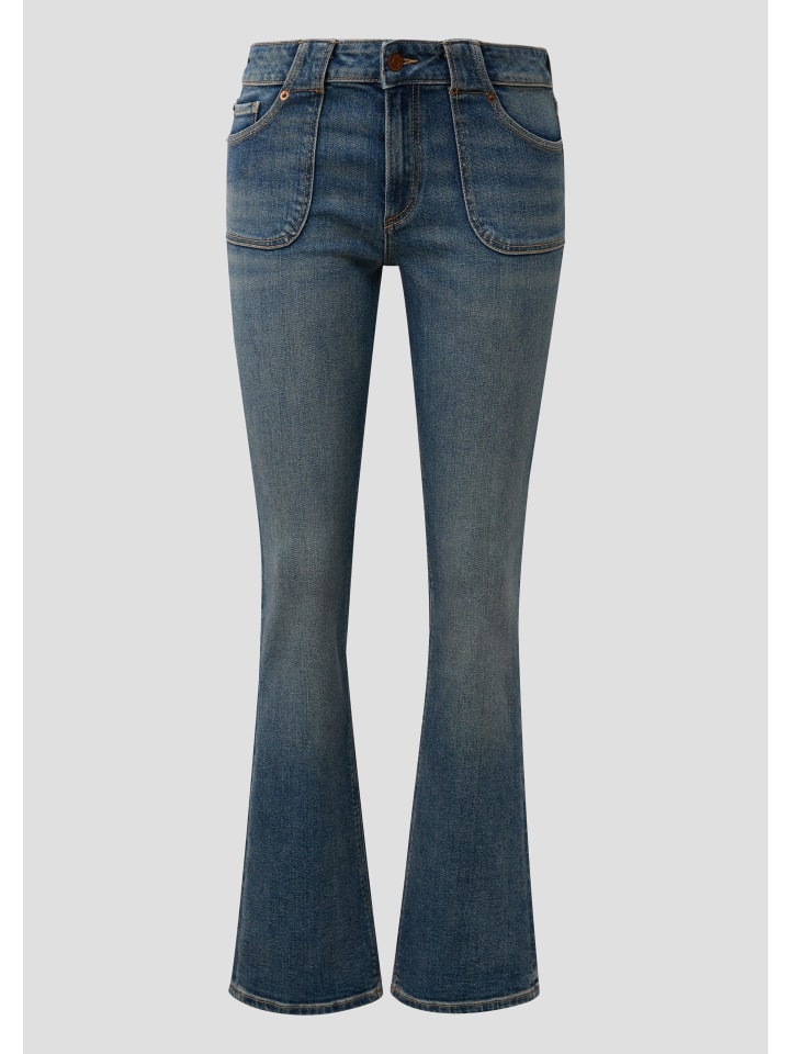 Тканевые брюки QS, синий
Тканевые брюки QS, синий