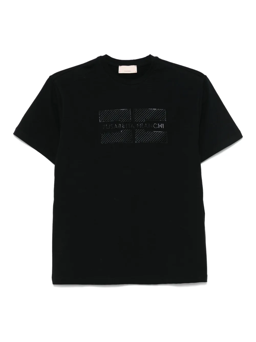 Футболка с логотипом и стразами Elisabetta Franchi La Mia Bambina, черный
Футболка с логотипом и стразами Elisabetta Franchi La Mia Bambina, черный