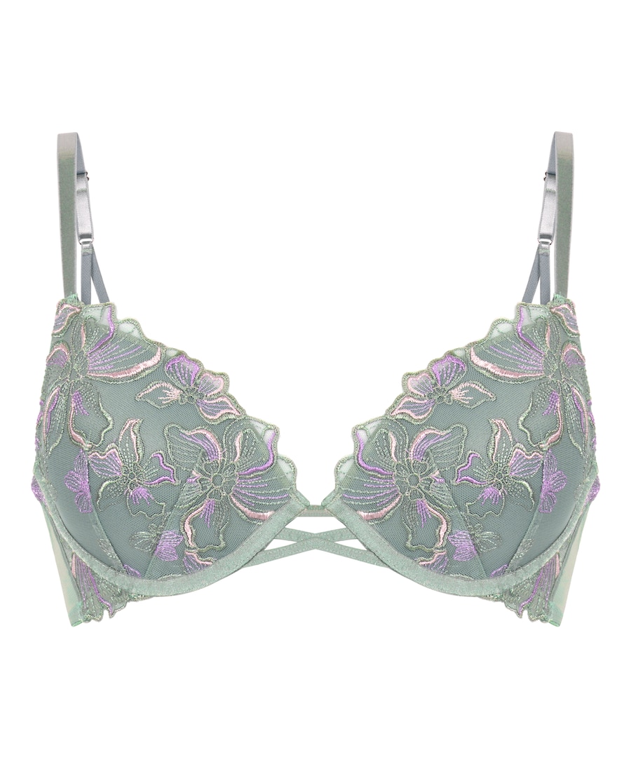 Бюстгальтер Hunkemöller Lauren, зеленый
Бюстгальтер Hunkemöller Lauren, зеленый