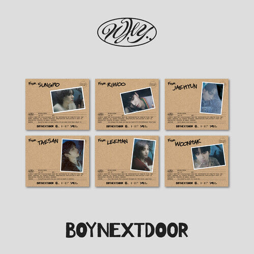 CD диск Boynextdoor: WHY.. (LETTER ver.)
CD диск Boynextdoor: WHY.. (LETTER ver.)