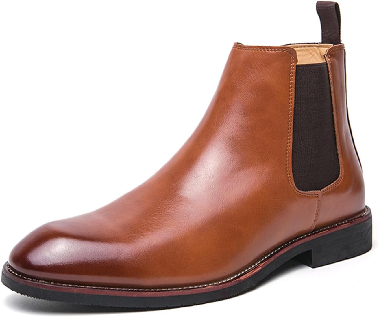 Мужские кожаные ботинки Abborora, челси, деловые повседневные высокие ботинки, коричневый
Мужские кожаные ботинки Abborora, челси, деловые повседневные высокие ботинки, коричневый