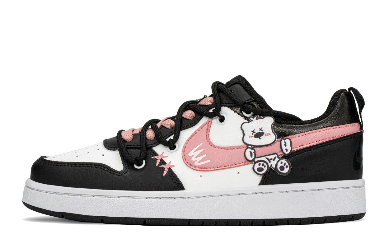 Кроссовки Nike Court Borough Skateboarding Shoes Women's Low-top Black/pink, черный/розовый
Кроссовки Nike Court Borough Skateboarding Shoes Women's Low-top Black/pink, черный/розовый
