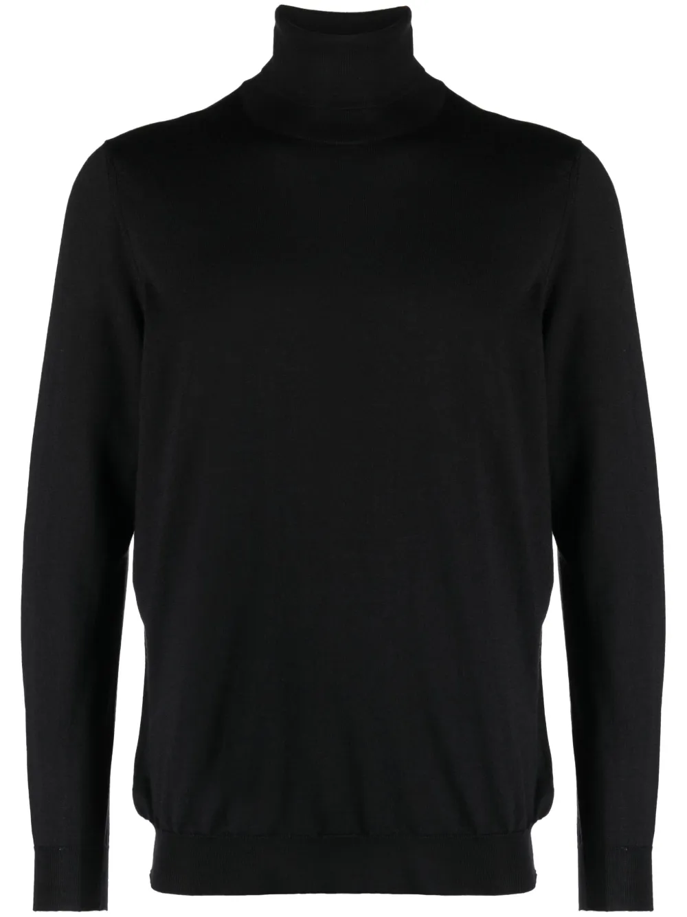 Джемпер тонкой вязки с высоким воротником Kiton, черный
Джемпер тонкой вязки с высоким воротником Kiton, черный