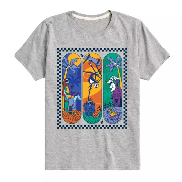 Футболка с рисунком скейтборда «Кошмар перед Рождеством» для мальчиков 8-20 лет Disney, серый
Футболка с рисунком скейтборда «Кошмар перед Рождеством» для мальчиков 8-20 лет Disney, серый