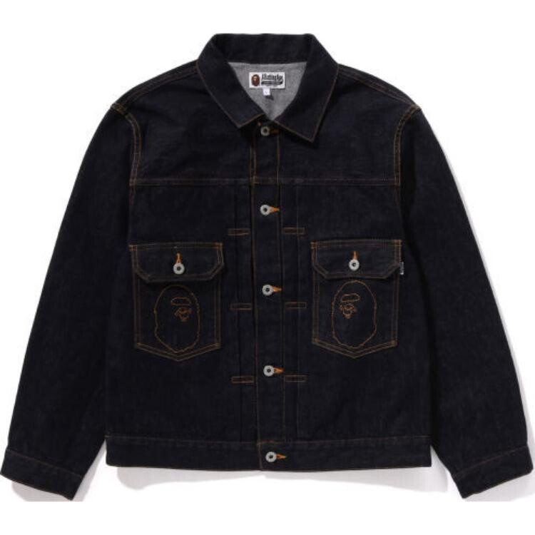 Коллекция Denim Джинсовая куртка унисекс черного цвета A Bathing Ape, черный
Коллекция Denim Джинсовая куртка унисекс черного цвета A Bathing Ape, черный