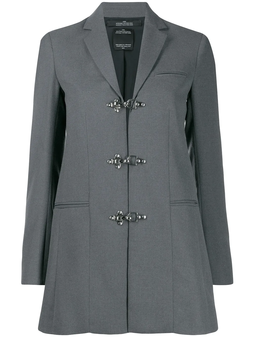 Однобортный жакет Rokh, серый
Однобортный жакет Rokh, серый