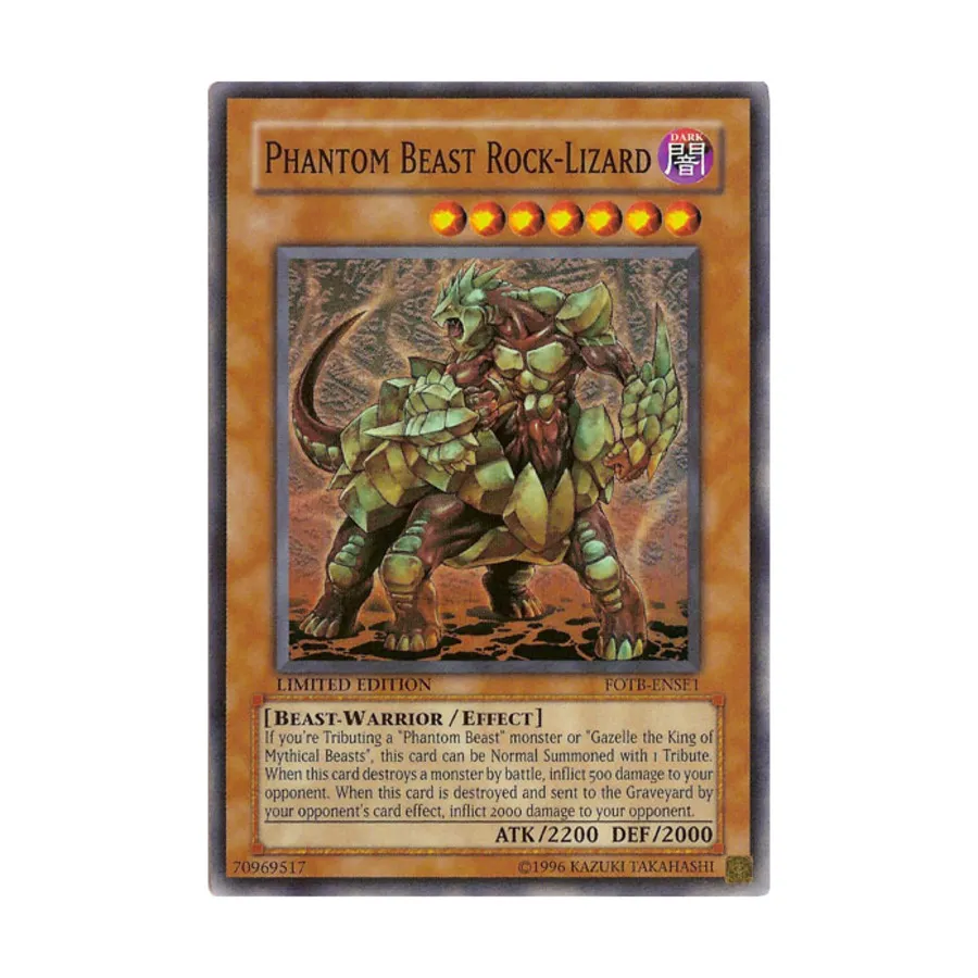 CCG Призрачный зверь-скала-ящерица (обычный), Yu-Gi-Oh - Gold Series 2 - Singles
CCG Призрачный зверь-скала-ящерица (обычный), Yu-Gi-Oh - Gold Series 2 - Singles