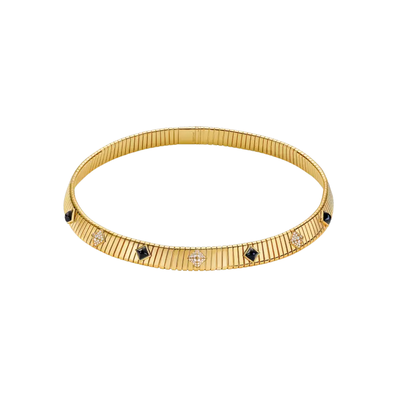 Ожерелье bvlgari tubogas classic из желтого золота с ониксом и паве из бриллиантов - cl860415 BULGARI
Ожерелье bvlgari tubogas classic из желтого золота с ониксом и паве из бриллиантов - cl860415 BULGARI