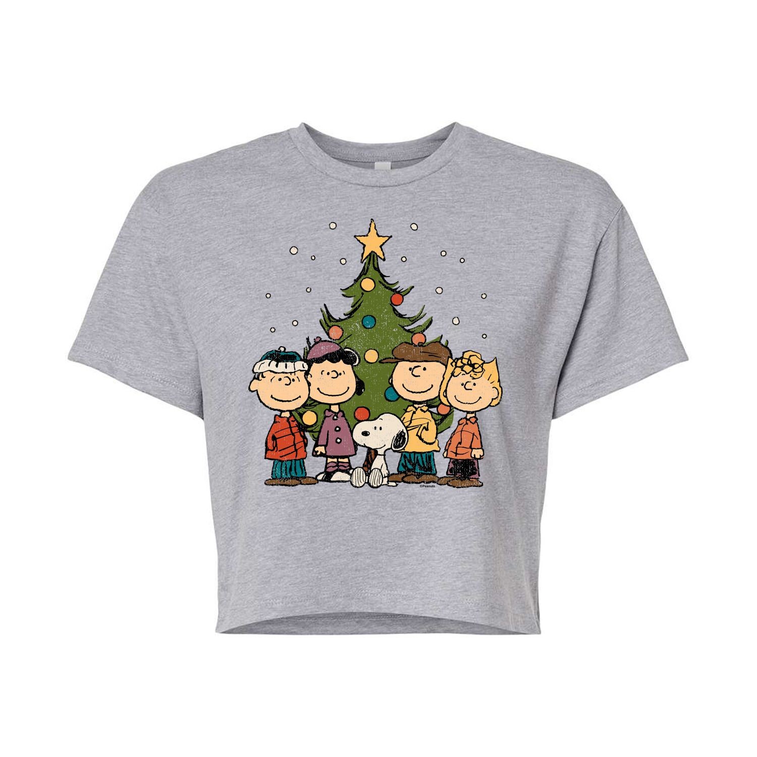 Укороченная рождественская футболка с рисунком Peanuts для детей Juniors Licensed Character, серый
Укороченная рождественская футболка с рисунком Peanuts для детей Juniors Licensed Character, серый