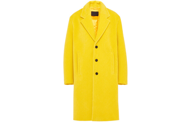 Пальто мужское желтое Prada, желтый
Пальто мужское желтое Prada, желтый