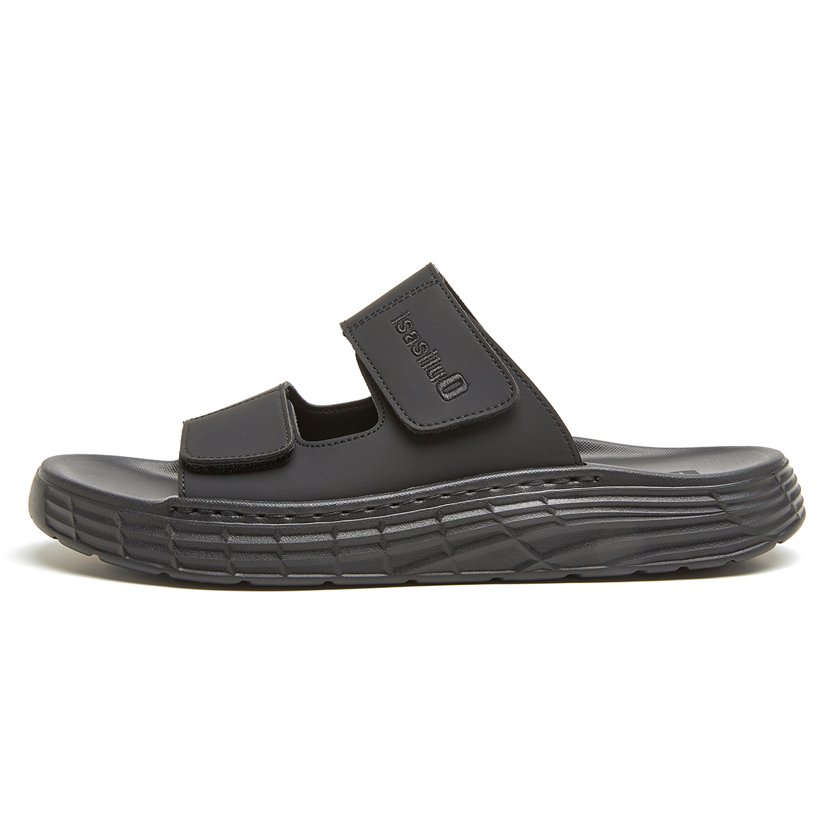 OULISASI Тапочки-слайды мужские, износостойкие, черные
OULISASI Тапочки-слайды мужские, износостойкие, черные