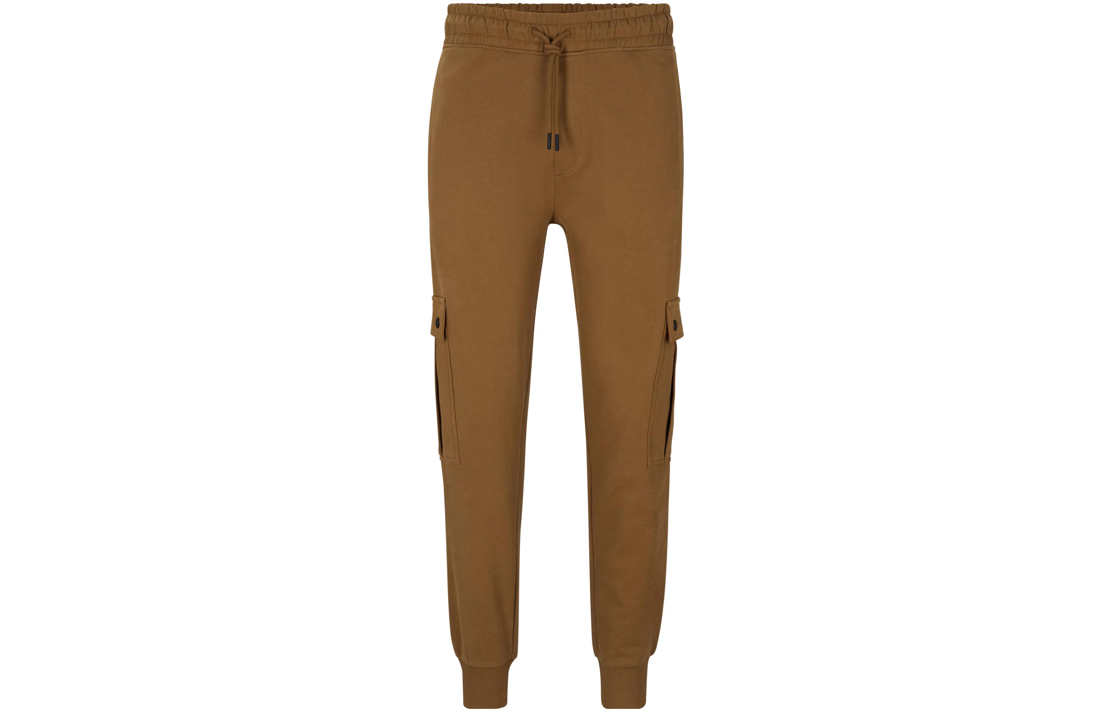 Спортивные штаны с накладными карманами HUGO BOSS, коричневый
Спортивные штаны с накладными карманами HUGO BOSS, коричневый