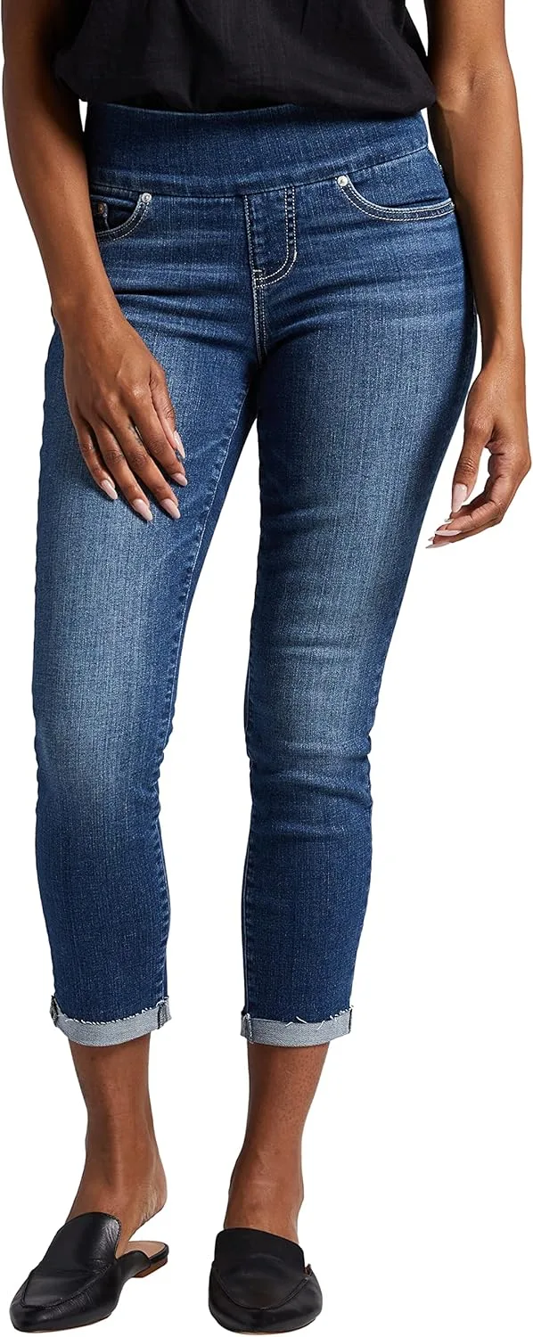 JAG Jeans Women's Amelia Pull On Slim Fit Ankle Jean
JAG Jeans Women's Amelia Pull On Slim Fit Ankle Jean
