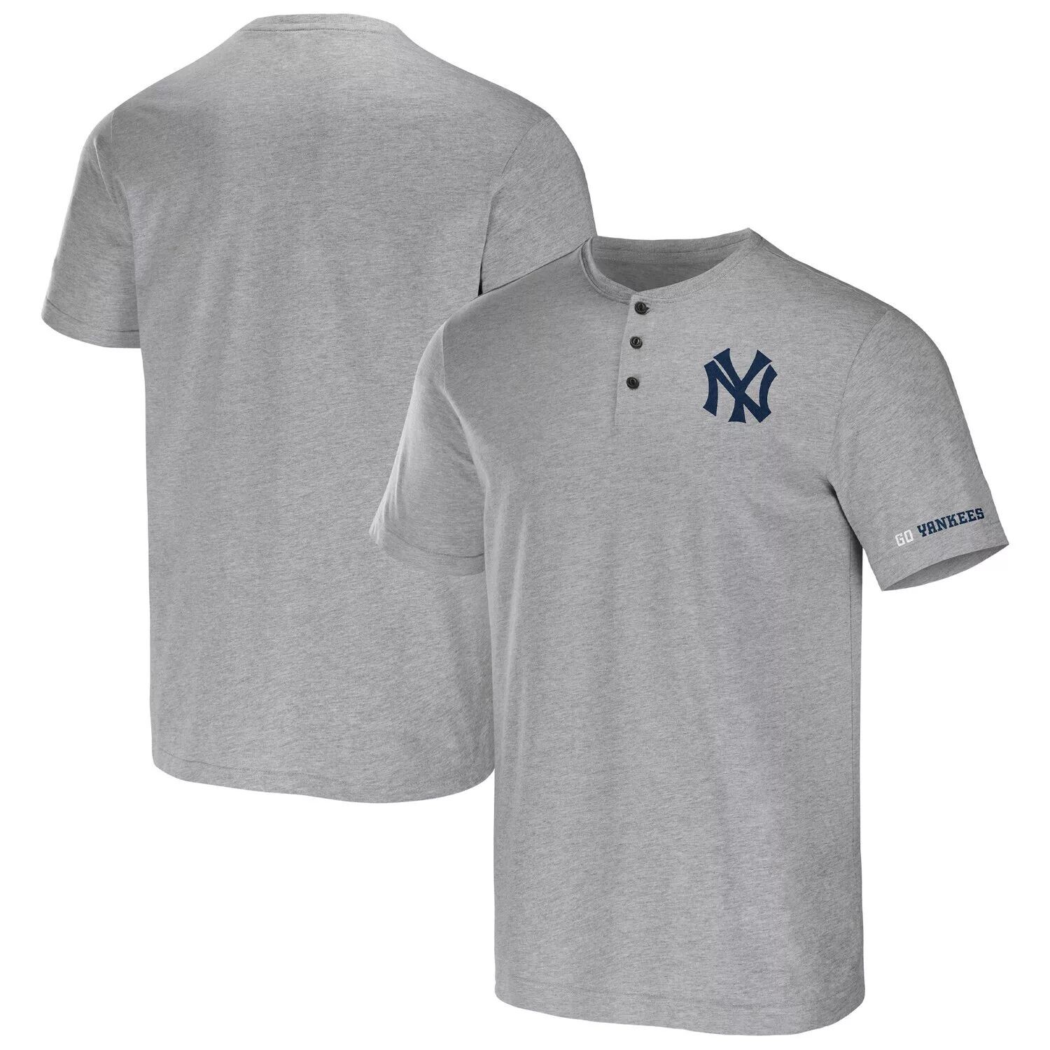 Мужская футболка Darius Rucker Collection от Fanatics Heather Grey New York Yankees Henley
Мужская футболка Darius Rucker Collection от Fanatics Heather Grey New York Yankees Henley