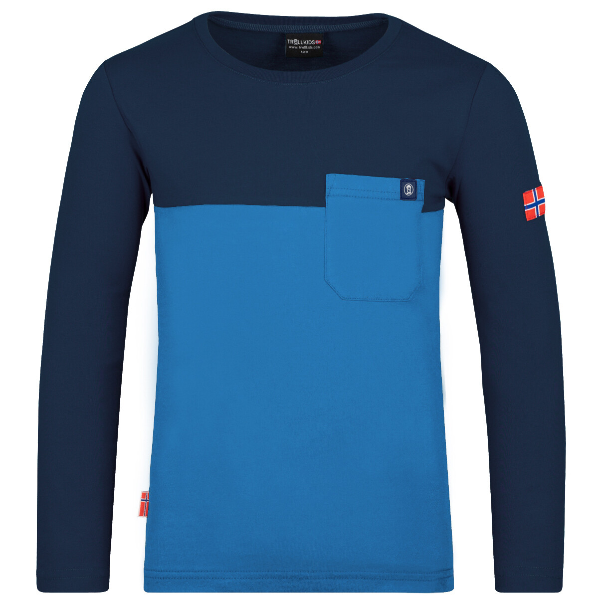 Лонгслив Trollkids Kid's Bergen, цвет Navy/Medium Blue
Лонгслив Trollkids Kid's Bergen, цвет Navy/Medium Blue