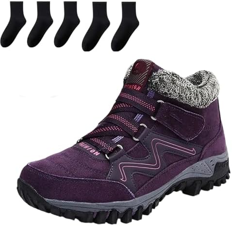 Зимние теплые ботинки, ортопедические сапоги, зимние водонепроницаемые ботинки с противоскользящей подошвой Generic, фиолетовый
Зимние теплые ботинки, ортопедические сапоги, зимние водонепроницаемые ботинки с противоскользящей подошвой Generic, фиолетовый