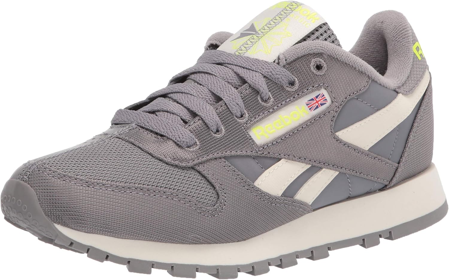 Классические кожаные кроссовки для взрослых, унисекс V1 Reebok, белый/желтый/серый
Классические кожаные кроссовки для взрослых, унисекс V1 Reebok, белый/желтый/серый