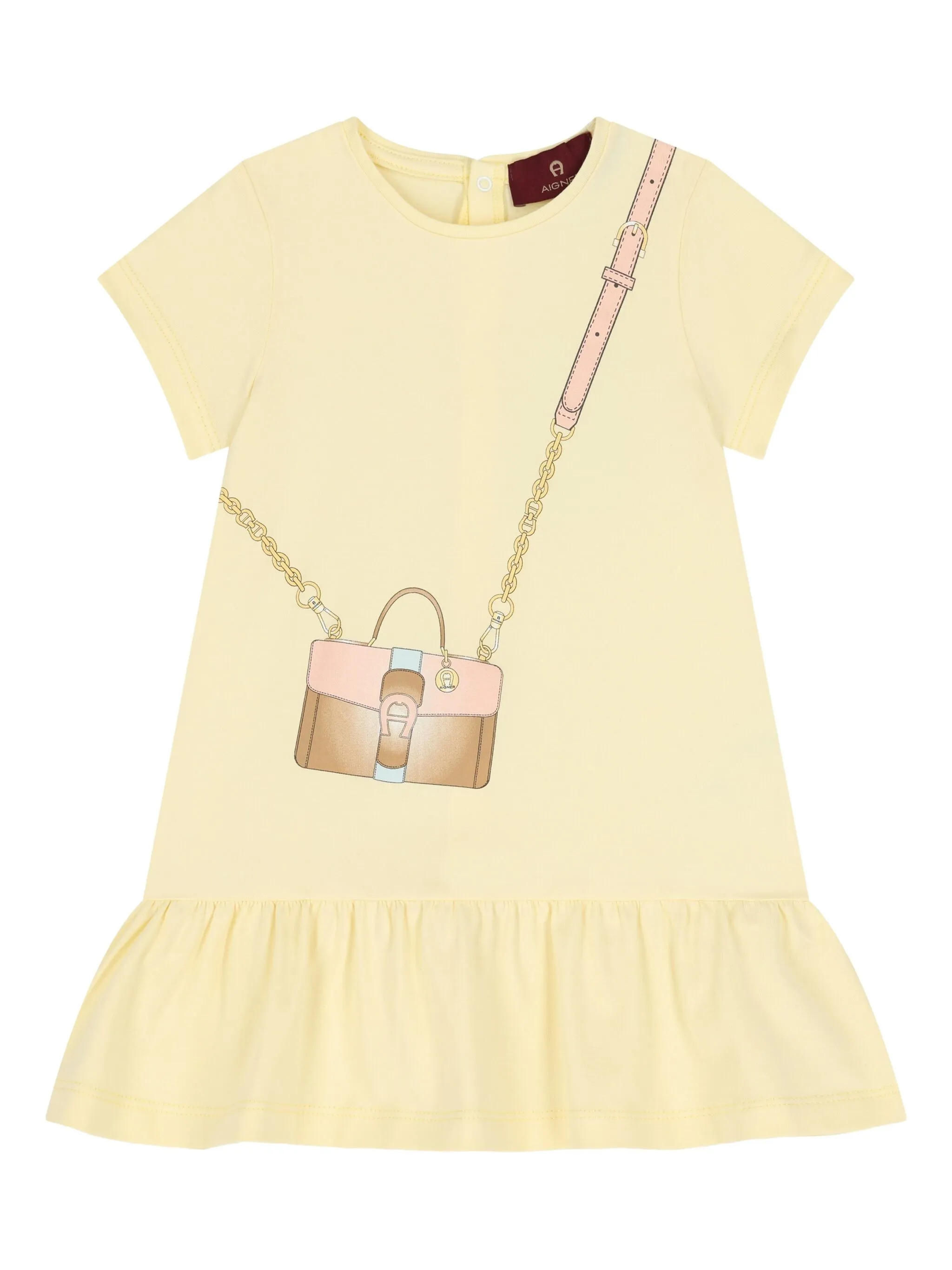 Платье с оборками и принтом Aigner Kids, желтый
Платье с оборками и принтом Aigner Kids, желтый