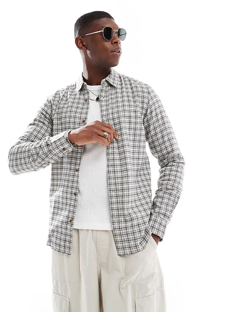 Рубашка ONLY & SONS в мелкую клетку кремового цвета
Рубашка ONLY & SONS в мелкую клетку кремового цвета