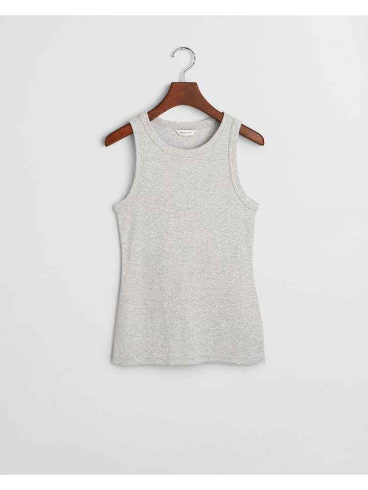 Топ Gant, светло-серый меланж
Топ Gant, светло-серый меланж