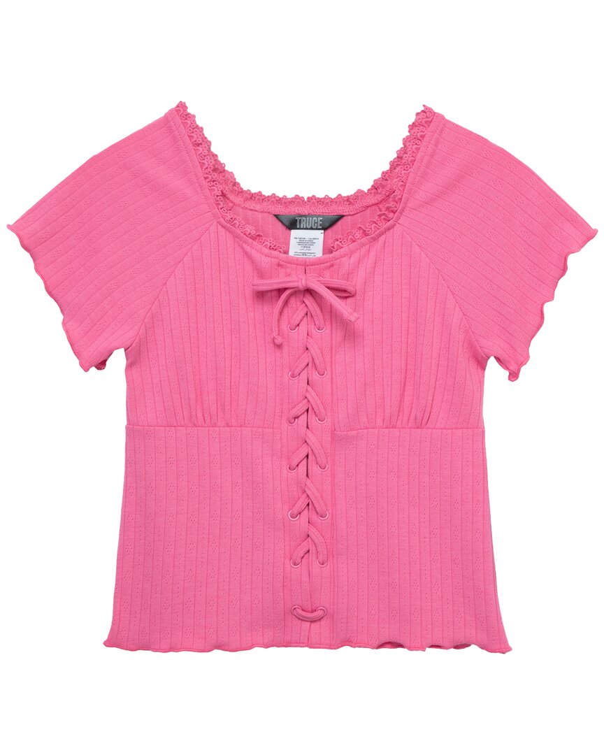 Трюк Мок Ажурная вязка Топ Truce, розовый
Трюк Мок Ажурная вязка Топ Truce, розовый