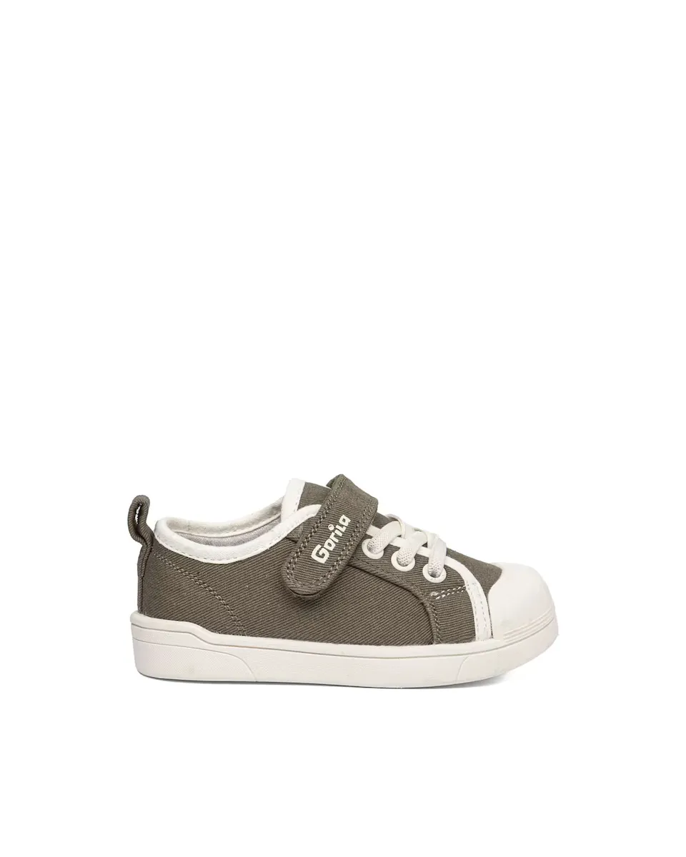 Детские парусиновые кроссовки Gorila, зеленый
Детские парусиновые кроссовки Gorila, зеленый