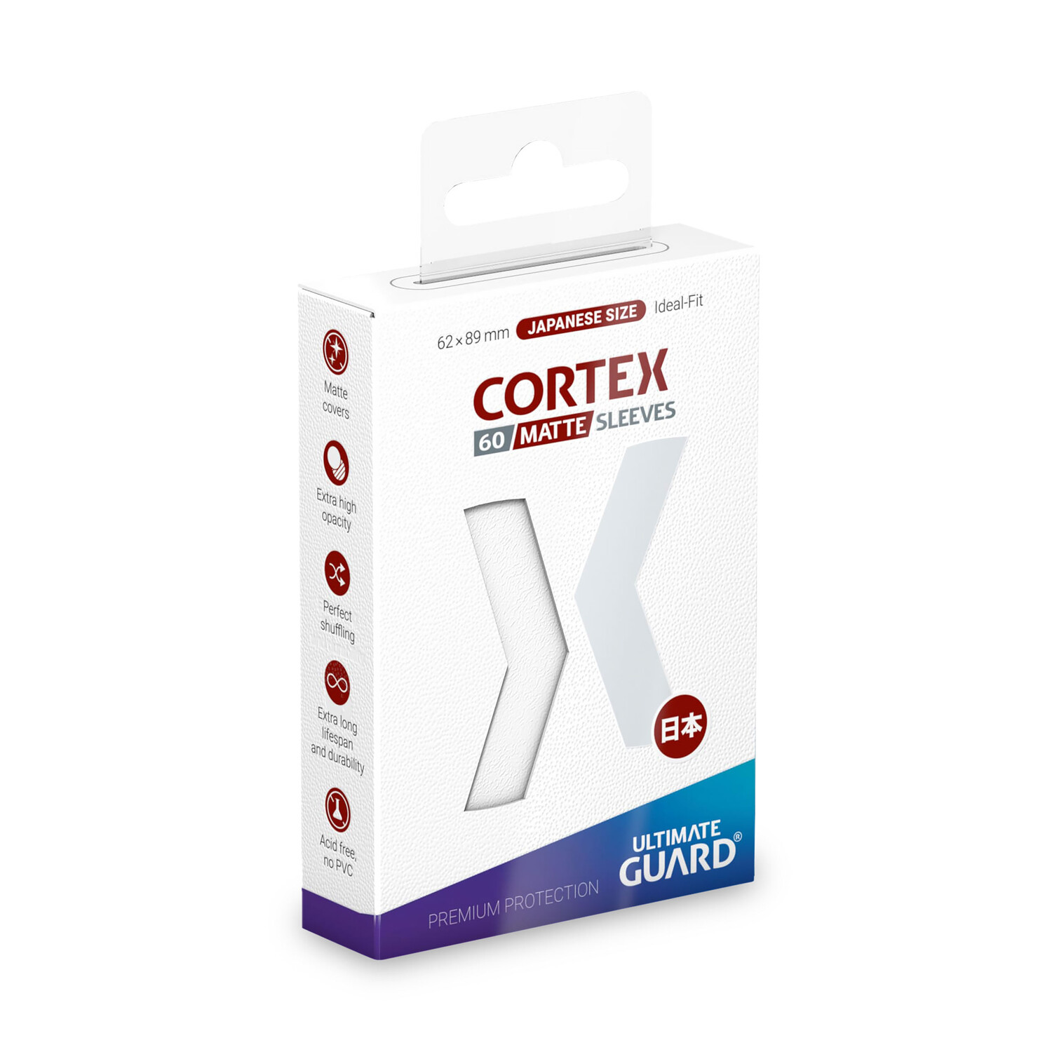 Карманы для карт Cortex Ultimate Guard для коллекционных карточек, матовый белый, набор из 60 шт.
Карманы для карт Cortex Ultimate Guard для коллекционных карточек, матовый белый, набор из 60 шт.