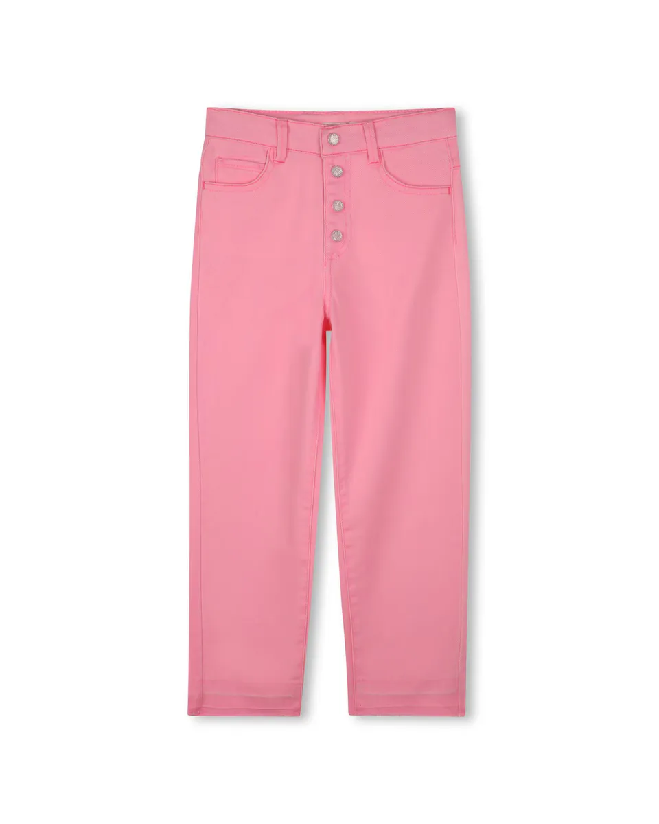 Джинсы для девочек 100% хлопок с застежкой на пуговицы Billieblush, цвет Rosa
Джинсы для девочек 100% хлопок с застежкой на пуговицы Billieblush, цвет Rosa