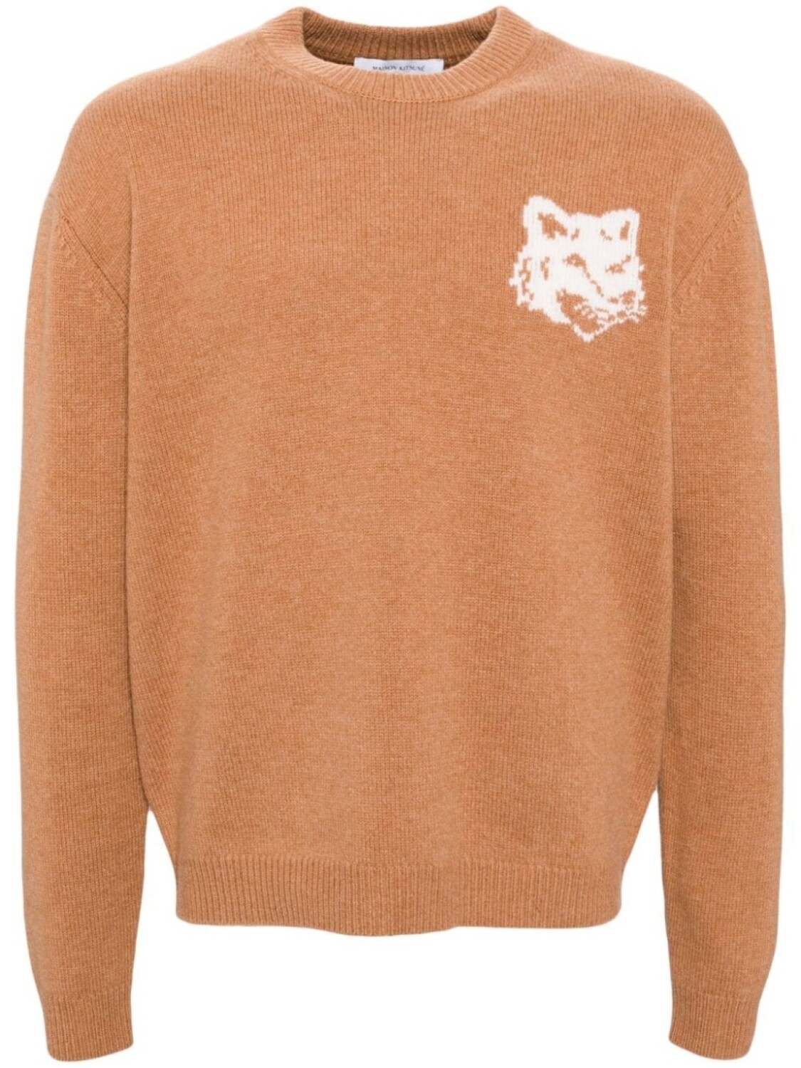 Maison Kitsuné джемпер Fox Head вязки интарсия, нейтральный цвет
Maison Kitsuné джемпер Fox Head вязки интарсия, нейтральный цвет