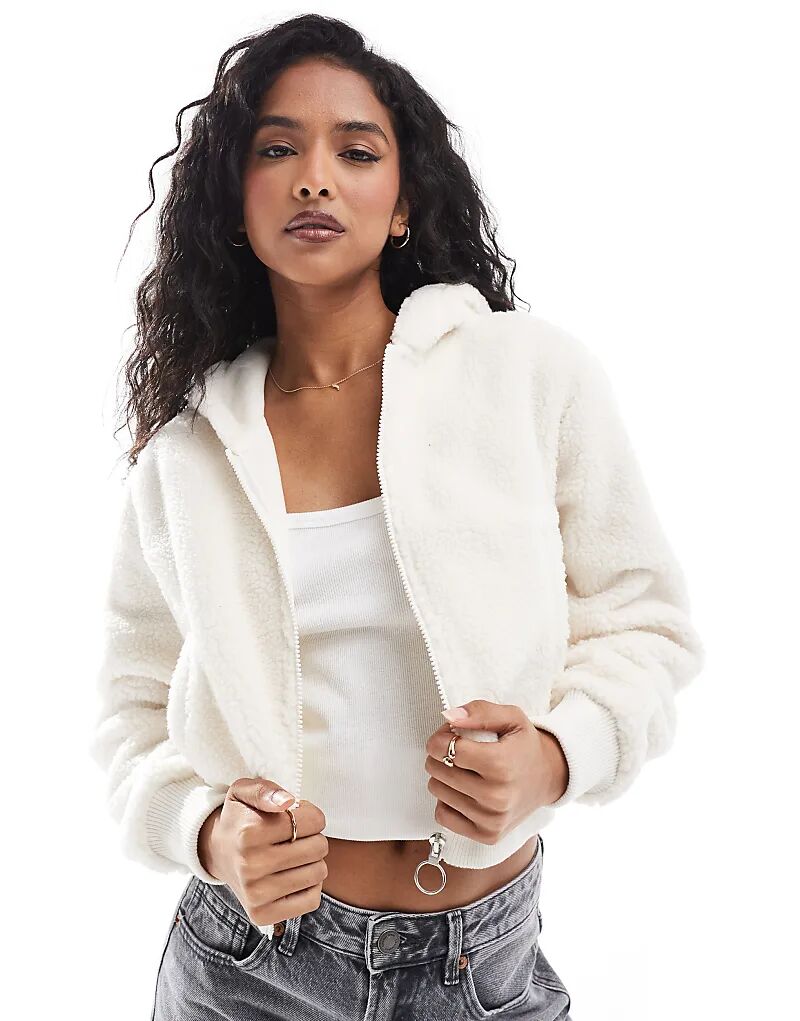 Куртка Cotton On из шерпы с капюшоном на молнии в цвете кокосовое молоко Cotton:On
Куртка Cotton On из шерпы с капюшоном на молнии в цвете кокосовое молоко Cotton:On