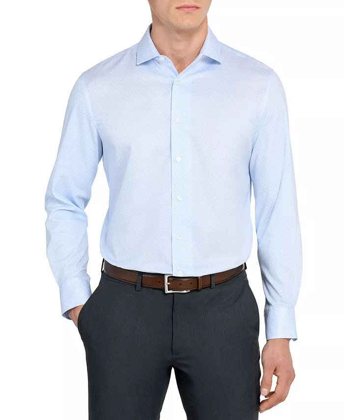 Мужская геометрическая гибридная рубашка с длинным рукавом Slim Fit Easy Care MICHELSONS OF LONDON, серый
Мужская геометрическая гибридная рубашка с длинным рукавом Slim Fit Easy Care MICHELSONS OF LONDON, серый