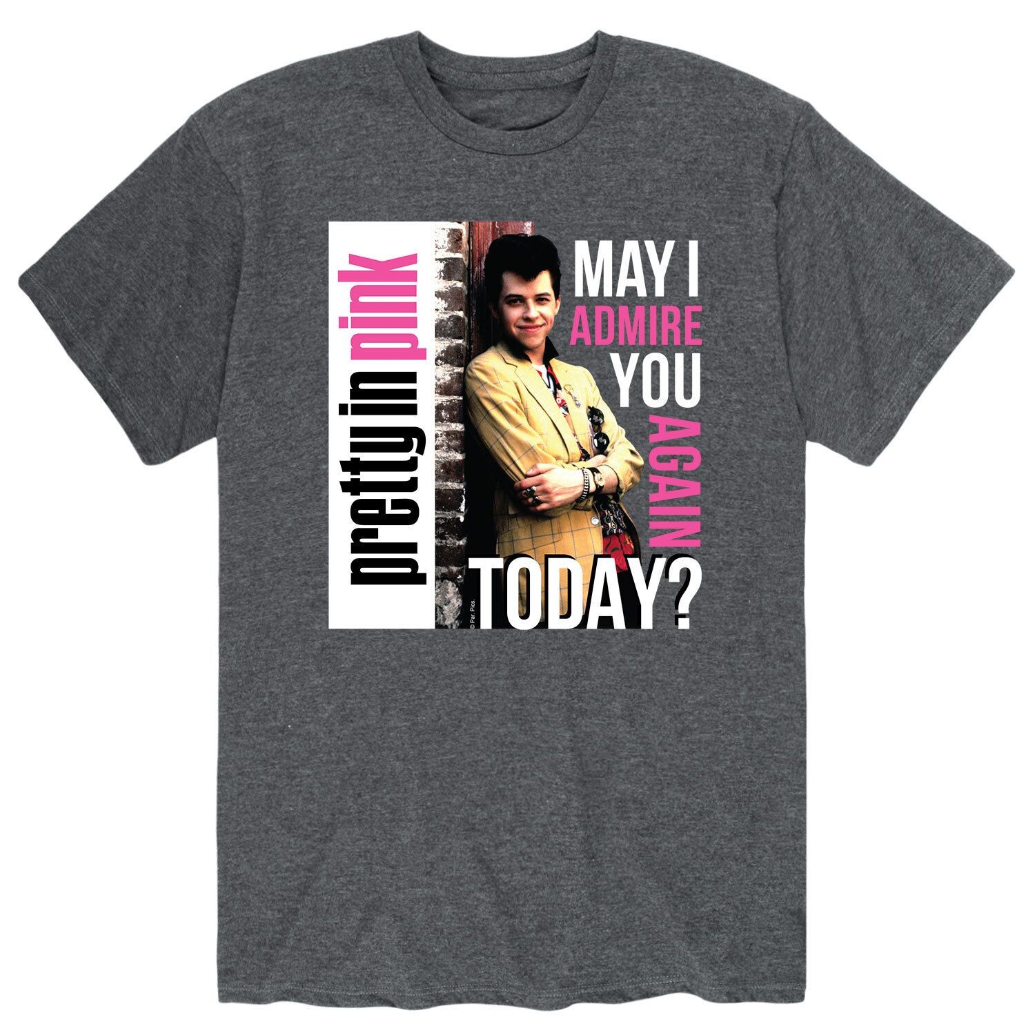 Мужская футболка Pretty In Pink Again Today Licensed Character
Мужская футболка Pretty In Pink Again Today Licensed Character