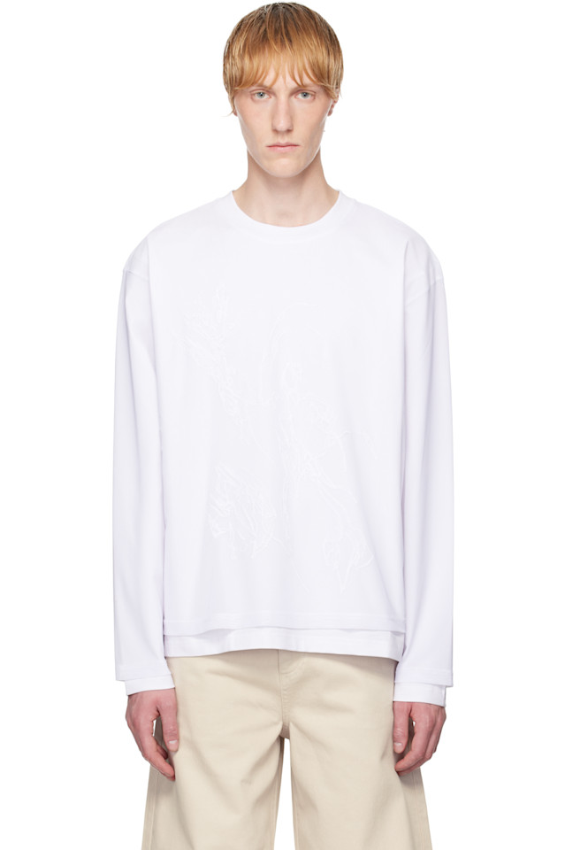 Футболка с длинным рукавом Deceptae Heliot Emil, белый
Футболка с длинным рукавом Deceptae Heliot Emil, белый