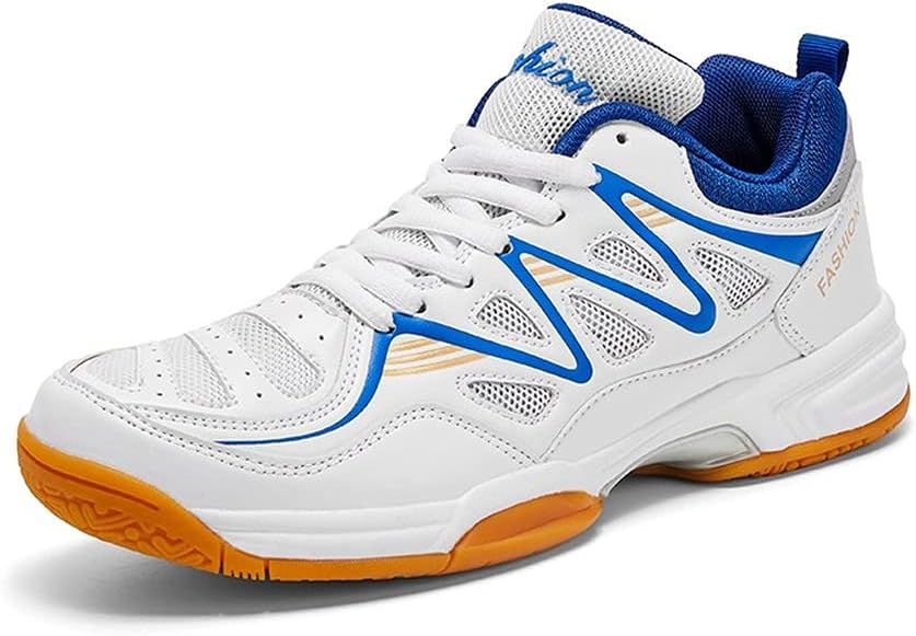 Zxcvb Мужские кроссовки для бадминтона и тенниса, для тренировок в зале, для ракетбола, сквоша и волейбола, синий
Zxcvb Мужские кроссовки для бадминтона и тенниса, для тренировок в зале, для ракетбола, сквоша и волейбола, синий