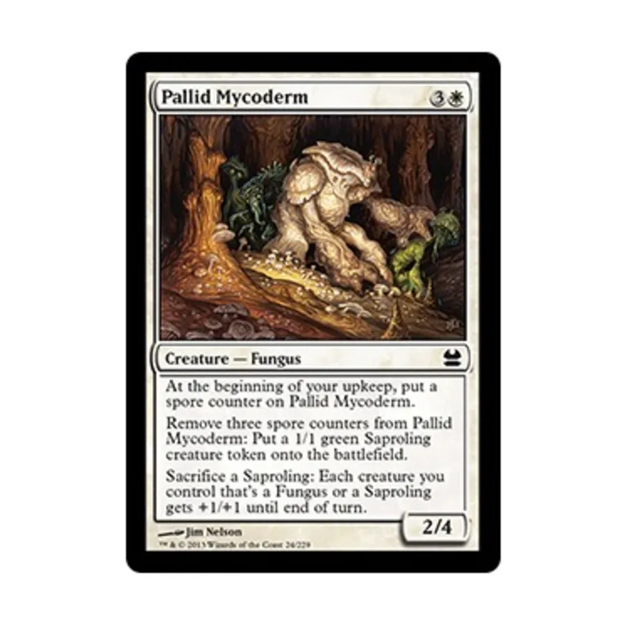 CCG Бледная микодерма (C) (фольга), MTG - Modern Masters 2013
CCG Бледная микодерма (C) (фольга), MTG - Modern Masters 2013