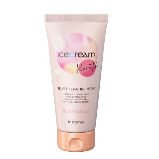Крем с кератином Velvet, реструктурирующее средство для секущихся кончиков, 100 мл Inebrya
Крем с кератином Velvet, реструктурирующее средство для секущихся кончиков, 100 мл Inebrya