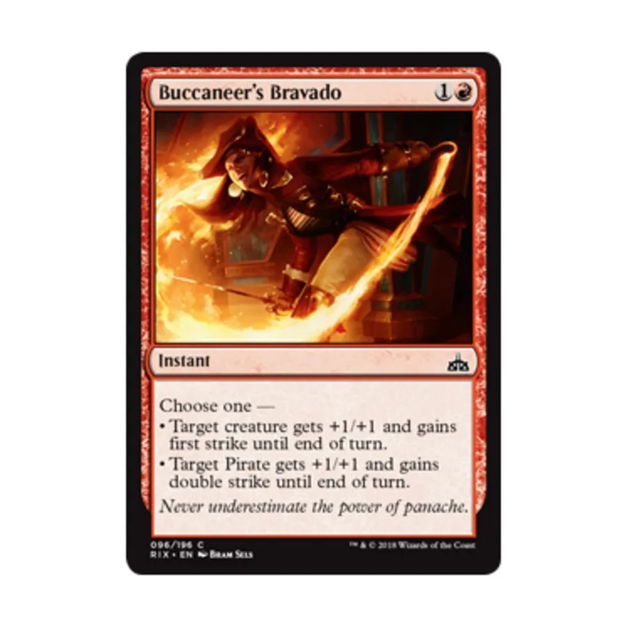 CCG Бравада пирата (клавиша C), MTG - Rivals of Ixalan
CCG Бравада пирата (клавиша C), MTG - Rivals of Ixalan