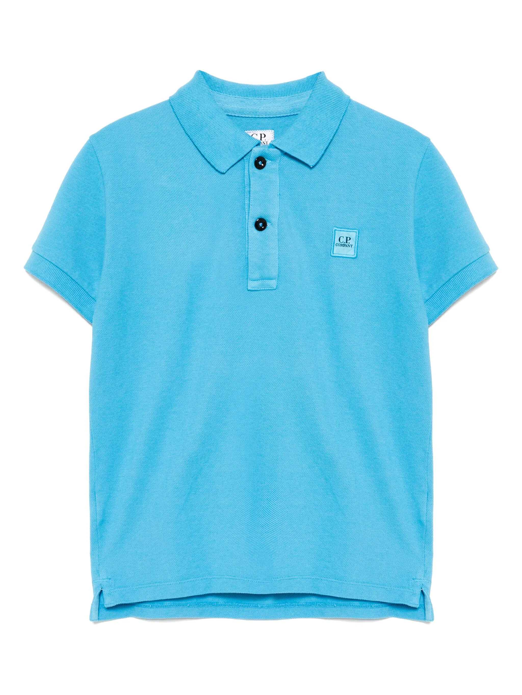 Рубашка поло с вышитым логотипом C.P. Company Kids, синий
Рубашка поло с вышитым логотипом C.P. Company Kids, синий