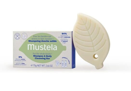 Шампунь-батончик, 75 г Mustela
Шампунь-батончик, 75 г Mustela