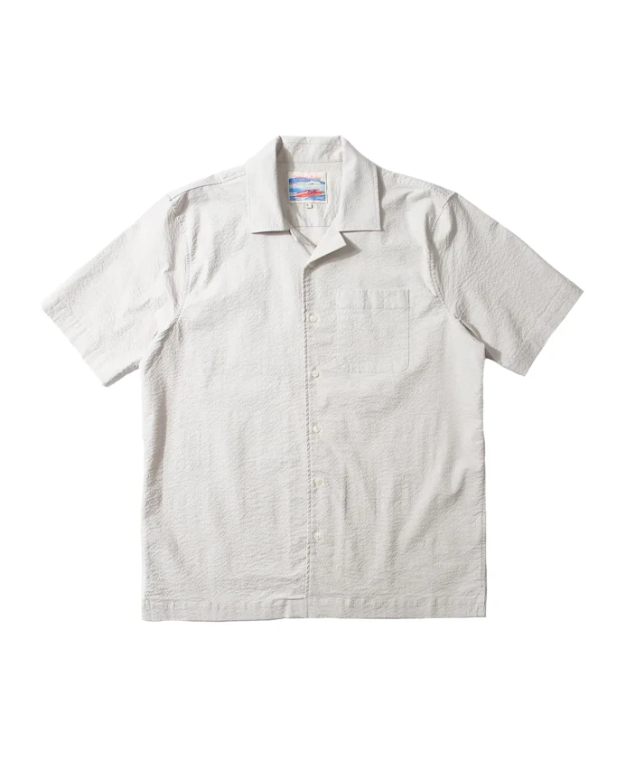 Рубашка с коротким рукавом из сирсакера Edmmond Studios, серый
Рубашка с коротким рукавом из сирсакера Edmmond Studios, серый